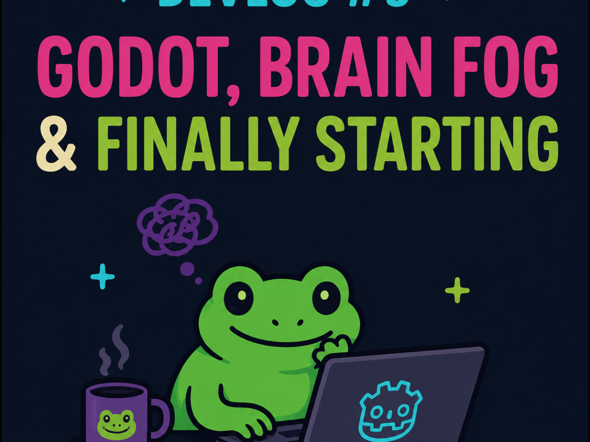 Devlog #9 – Godot, Brain Fog & Finally&nbsp;Starting